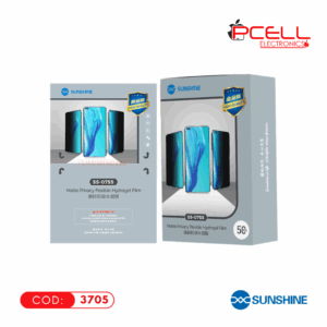 LAMINA HIDROGEL MATE ANTI ESPIA SUNSHINE SS-075S (PAQ. 50 UNID)