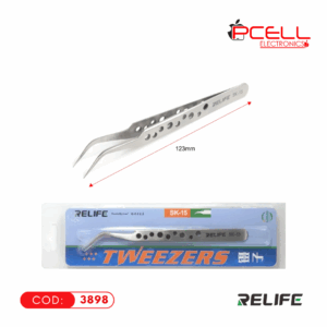 PINZA CURVA RELIFE SK-15 CON AGUJEROS