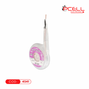 MALLA MECHA PARA LIMPIAR SOLDADURA 2.0MM GOOT CP-20Y