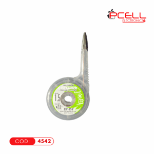 MALLA MECHA PARA LIMPIAR SOLDADURA 1.5MM GOOT CP-15Y