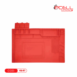 MESA DE TRABAJO ROJA 300MMX350MM