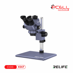 MICROSCOPIO TRINOCULAR RL-M7T PRO-B11 7X-50X (GRIS)