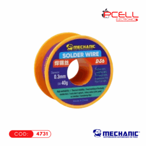 ESTAÑO EN ROLLO 0.3MM 40G DS6