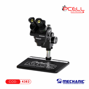 MICROSCOPIO TRINOCULAR MECHANIC MOS300-B11 (COLOR NEGRO)
