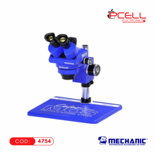 MICROSCOPIO TRINOCULAR MECHANIC MOS300-B11 (COLOR AZUL)