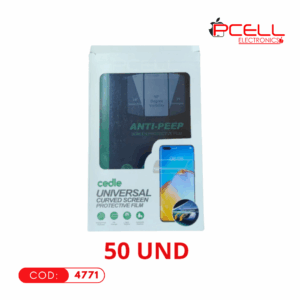 LAMINA HIDROGEL ANTIESPIA CEDLE G03 SERIE VERDE (PAQUETE 50 UN.)