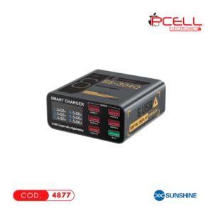 CARGADOR CARGA RAPIDA SUNSHINE 6 USB SS-304Q NUEVO