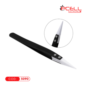 PINZA DE CERÁMICA ANTIESTÁTICA Y ANTIMAGNÉTICA DE ALTA PRECISIÓN KIMEI SM-17