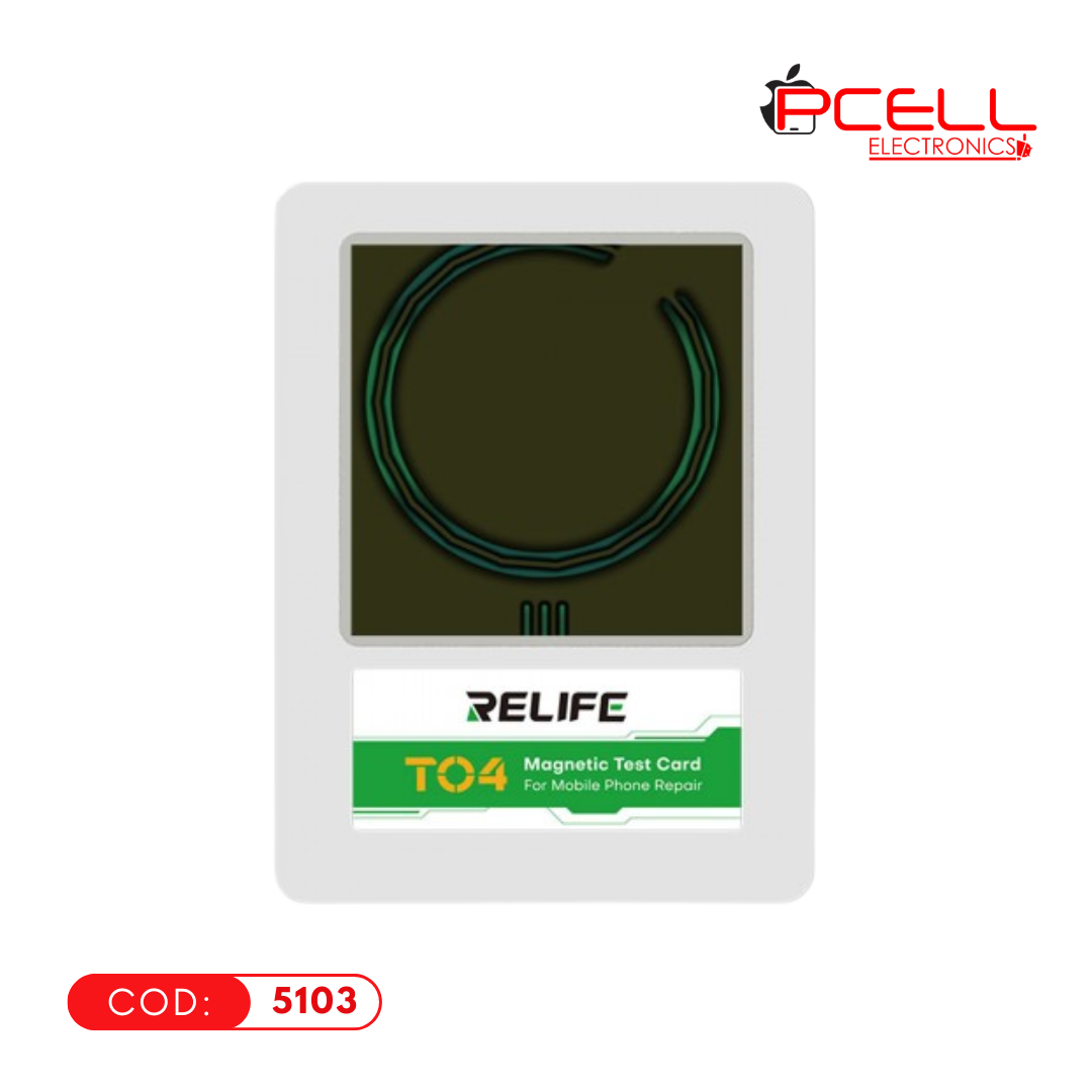 TARJETA MAGNÉTICA RELIFE TO4