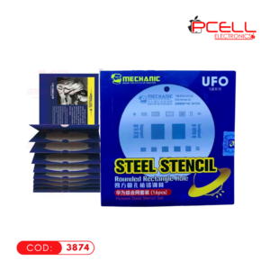 SET DE 16 STENCILS DE ACERO MECHANIC UFO PARA HUAWEI