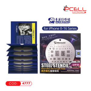 SET DE STENCILS DE ACERO MECHANIC UFO IPHONE – 10 PIEZAS