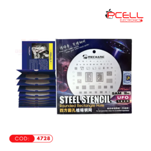 SET DE 18 STENCILS DE ACERO MECHANIC UFO PARA SAMSUNG